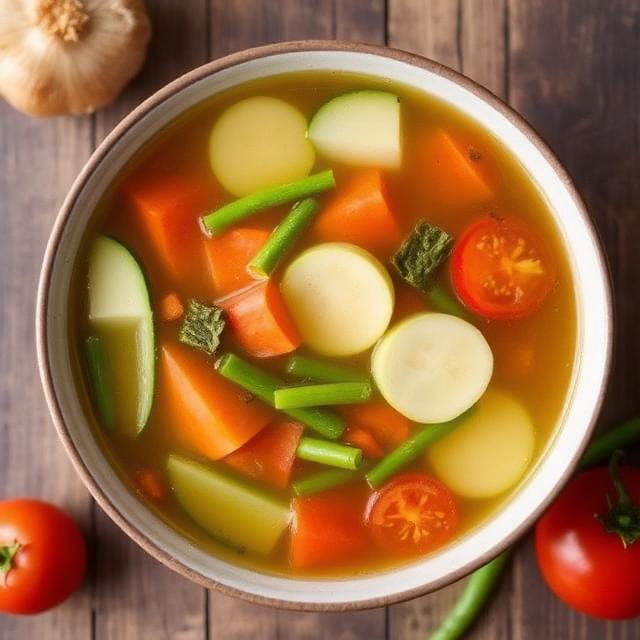 Vegetable Broth for Hormone & Gut Health